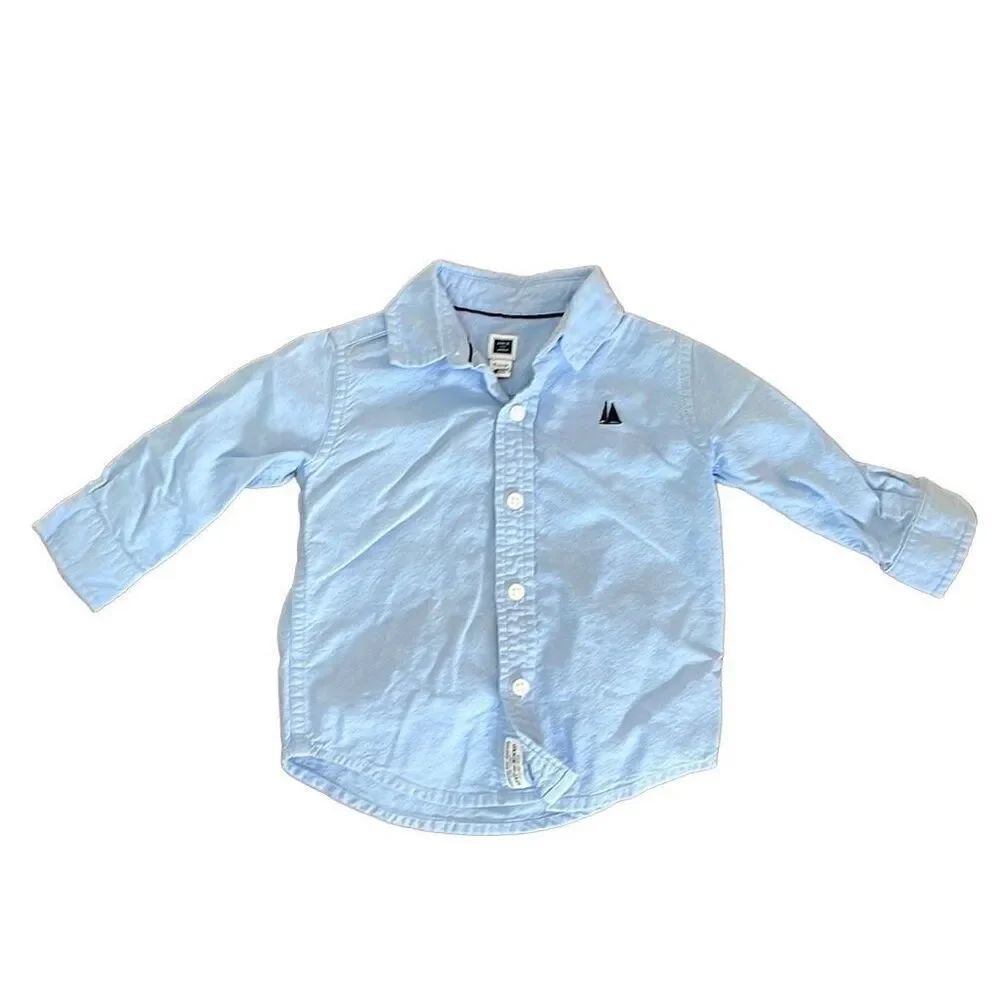 Janie and Jack little baby boy dress shirt size 3 to 6 month